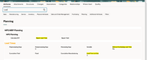 Oracle Cloud Release Product Management Work Area